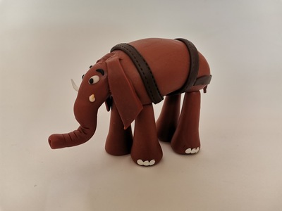 عروسک خمیری فیل مدل 2